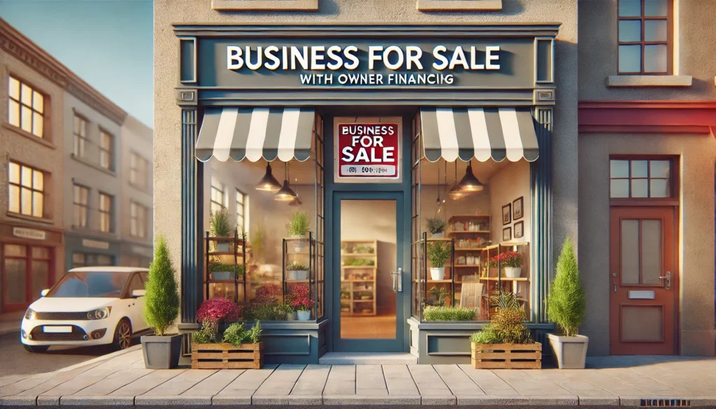 business for sale owner financing