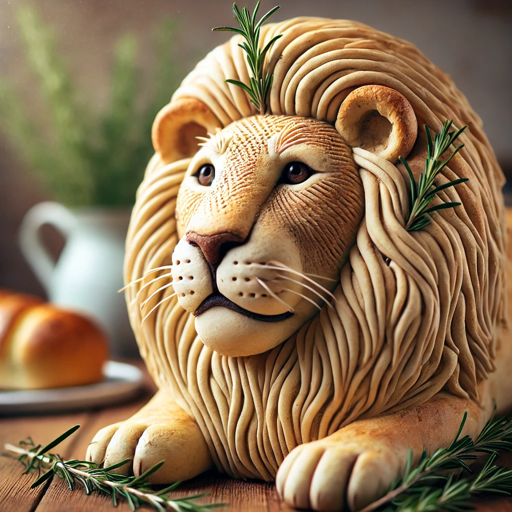 Lion Bread from GBBO