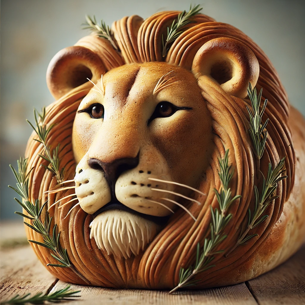 Lion Bread from GBBO