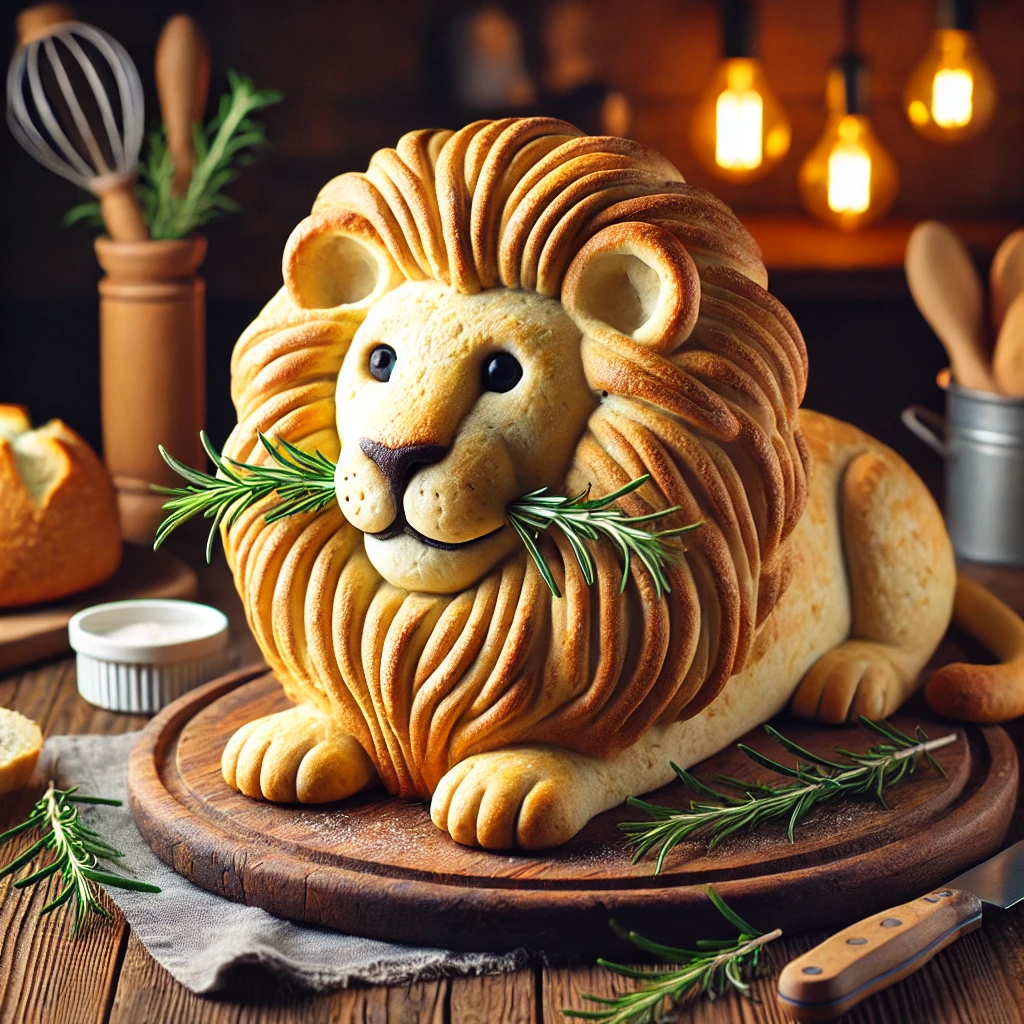 Lion Bread from GBBO